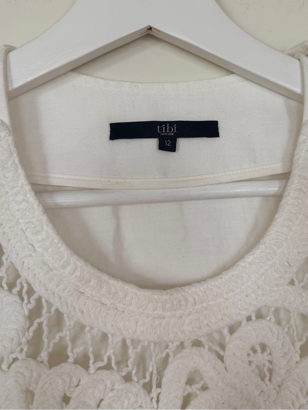 Tibi Mateo Crochet Apron Top - Picture 7 of 9